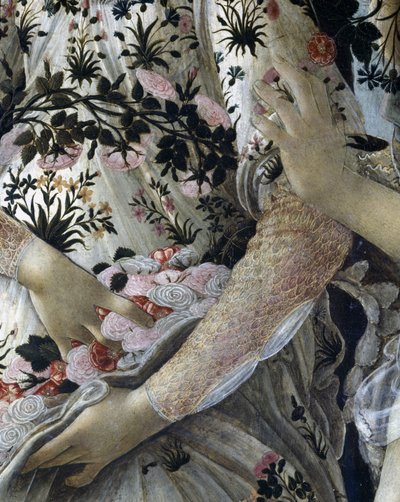 Primavera (detail) by Sandro Botticelli